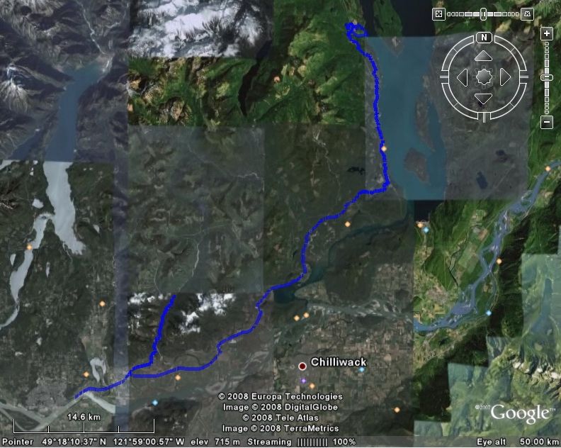 The log of our trip.