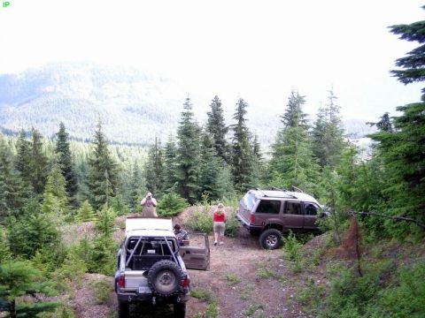 1985 Ford Bronco - Me getting the Indir shot.