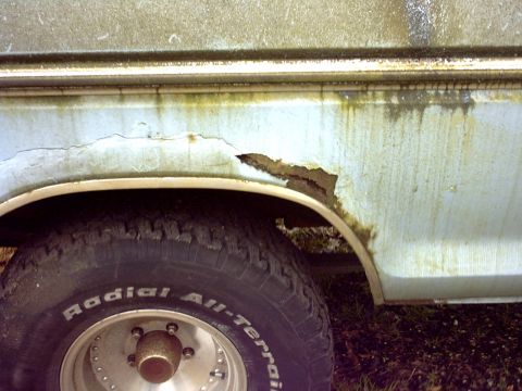 1979 Ford Bronco - Fenderwell cancer on both sides