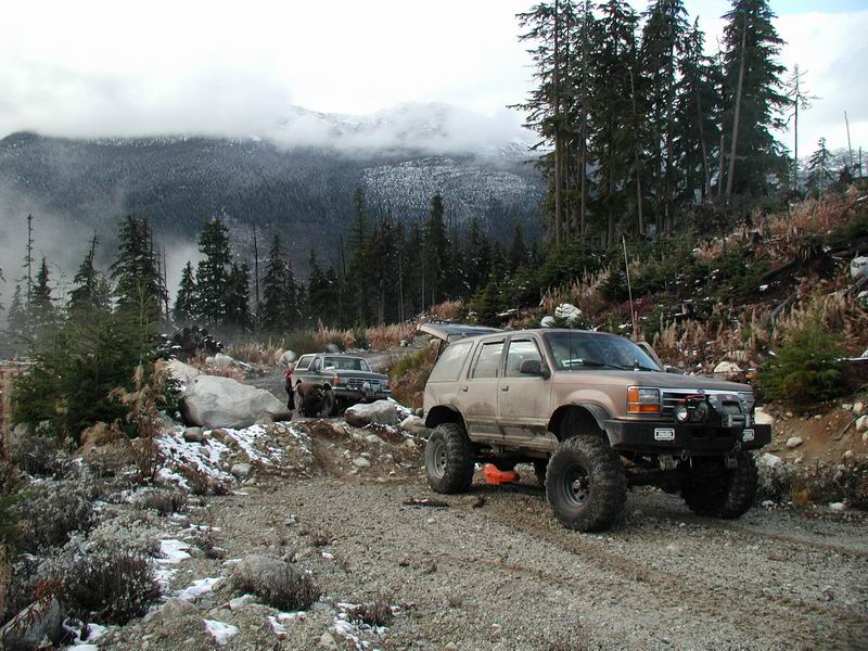 Nothing like a quick trailside repair.