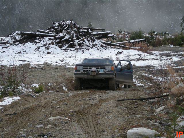 A stuck Bronco.