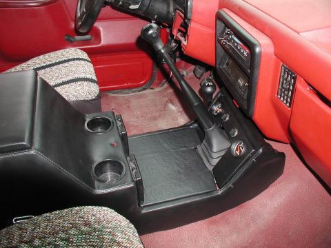 1990 Ford F-250 - Made the last piece for the center console.