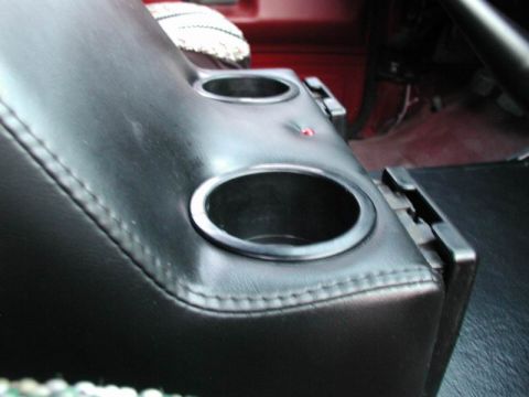 1990 Ford F-250 - The broken drink holder was bugging me, so I got some super-glue and fixed it up.