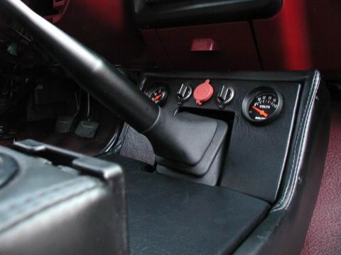 1990 Ford F-250 - Center console "building" all done; just have to hook up the wires.