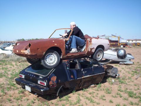 1990 Ford Bronco - Me and an MG