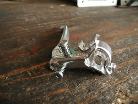1990 Ford F-250 - Bicylce brake lever that will be used as a hand throttle.