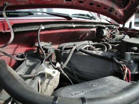 1990 Ford F-250 - The previous owner tapped into the wiper motor harness for an ignition source for the brake controller; I removed the controller and re-use…
