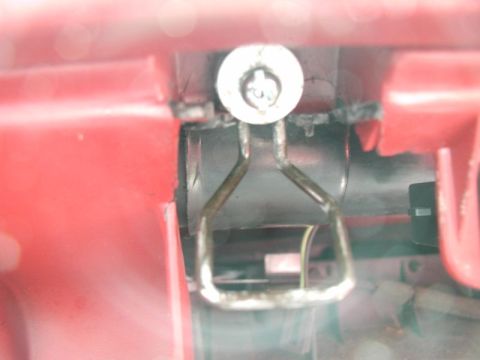 1990 Ford F-250 - I drilled a slightly larger hole and replaced all the hardware to provide a much better mount.
