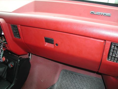 1990 Ford F-250 - Glove Box Repair — Installed September 2013