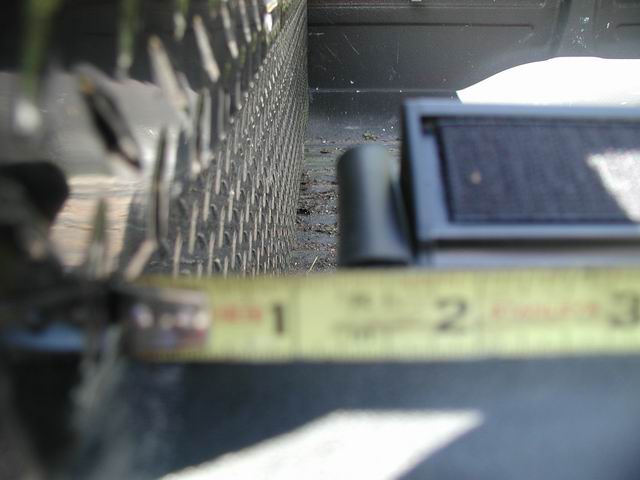 I thought I may have measured wrong when I ordered the cover, and was prepared to make a metal "L" to compensate, but it worked out in the end.