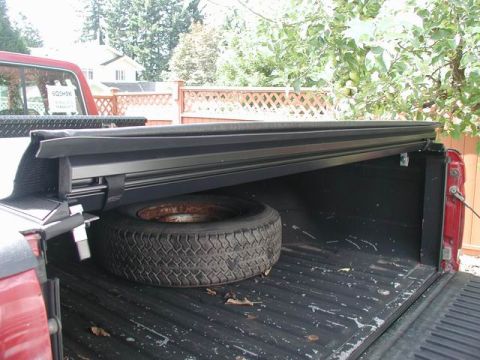 1990 Ford F-250 - Adjustments made and cover closed.