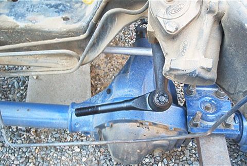 1986 Ford Bronco - Look! It's a Chevy TRE on a Ford Arm! OH the inhumanity. Oh, did I mention I'm not a purist?