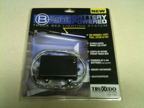 1990 Ford F-250 - Picked up a Truxedo battery operated led light to put in the tool box.....