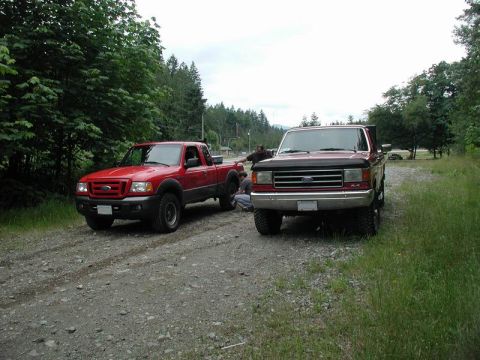 1990 Ford F-250 - Airing down.