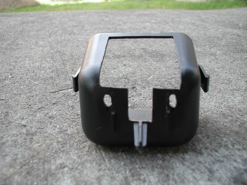 I modified the "cubby" that sits to the right of the steering wheel.