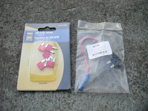 2002 Pontiac Grand Prix - Used a fuse tap and hooked it to the radio fuse.