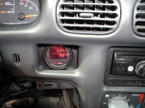 2002 Pontiac Grand Prix - Cluster panel back in place.