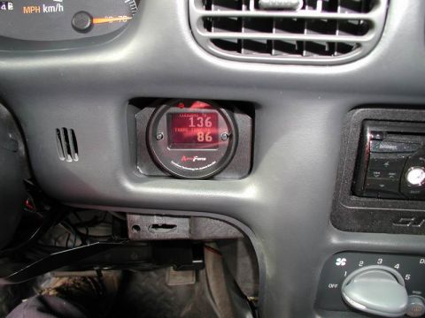 2002 Pontiac Grand Prix - Cluster panel back in place.