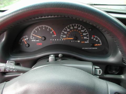 2002 Pontiac Grand Prix - View from the drivers seat.