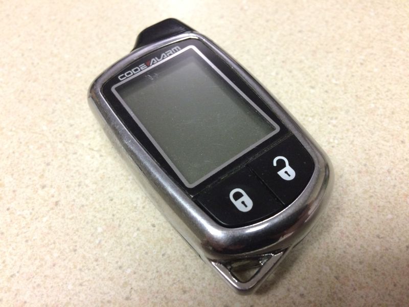 I've always wanted to have a spare 2-way remote, and when I stumbled across a used one on e-Bay, I snapped it up.