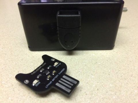 2002 Pontiac Grand Prix - USB battery charger from theledart.com, with a USB cable end for a holder.