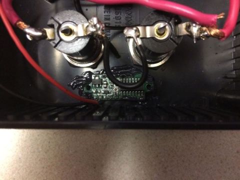 2002 Pontiac Grand Prix - I used two-part plastic epoxy to hold it in place.