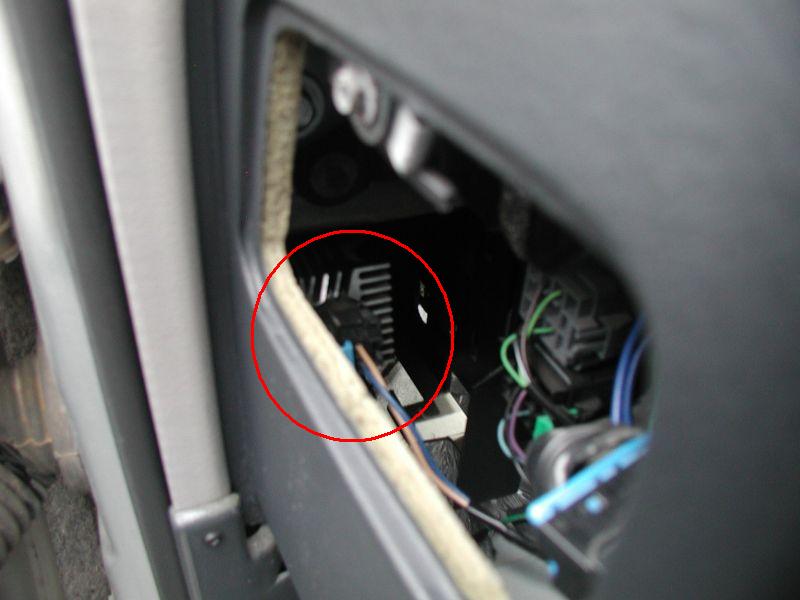 unplug the DRL diode