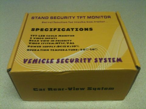 2002 Pontiac Grand Prix - Monitor I got on e-Bay.