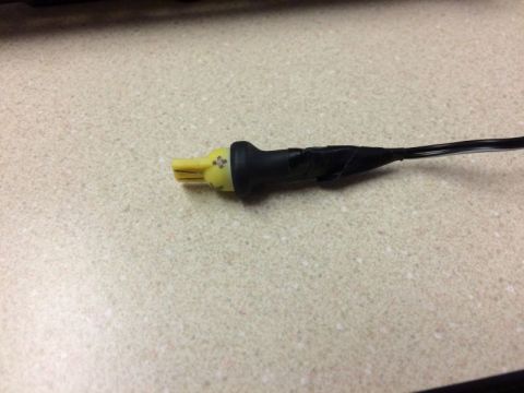 2002 Pontiac Grand Prix - Made a "194" adapter to plug into the stock light.