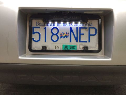 2002 Pontiac Grand Prix - Not quite dark out. My inner voice is telling me the light is too bright. I will give it some time and see how I feel.