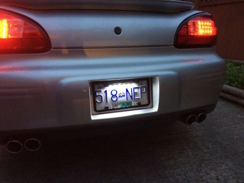 2002 Pontiac Grand Prix - Not quite dark out. My inner voice is telling me the light is too bright. I will give it some time and see how I feel.
