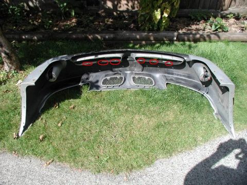 2002 Pontiac Grand Prix - Six plastic rivets on the lower part of the bumper.