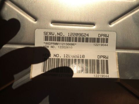 2002 Pontiac Grand Prix - Figured I'd record this info while it was exposed.