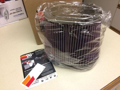 2002 Pontiac Grand Prix - The old filter is in need of a cleaning, so I opted to buy a second filter. Will get it installed soon.