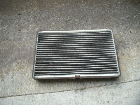 2002 Pontiac Grand Prix - Old filter; top, top, bottom.