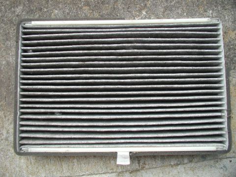 2002 Pontiac Grand Prix - Old filter; top, top, bottom.