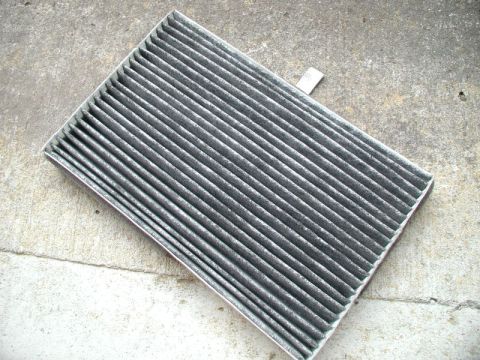 2002 Pontiac Grand Prix - Old filter; top, top, bottom.