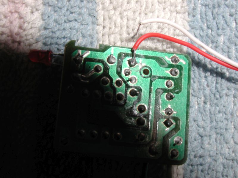 A quick solder repair.