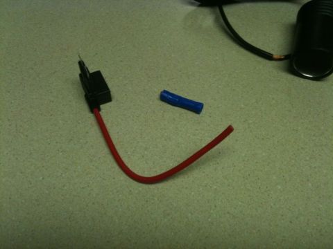 2002 Pontiac Grand Prix - Picked up a fuse tap and cig lighter adapter for the hard wire. To bad stupid me bought a regular size fuse tap, not a mini fuse tap. Proje…
