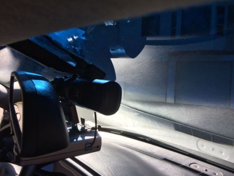 2002 Pontiac Grand Prix - Mount new base and move power cable; easy install.