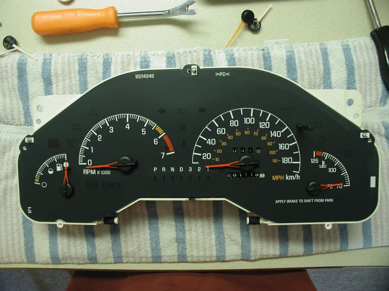 Install new needles.