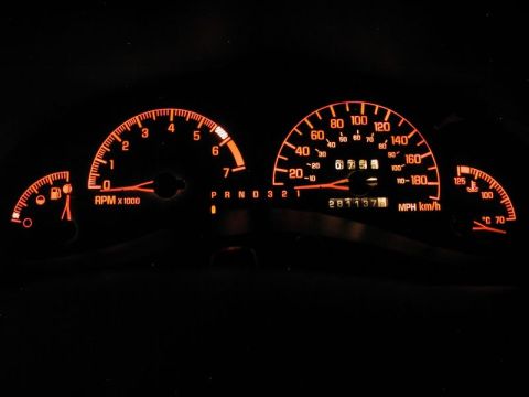 2002 Pontiac Grand Prix - A couple of night shots (dome light on in the right).