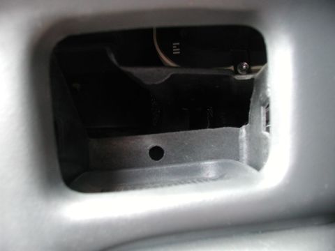 2002 Pontiac Grand Prix - Some plastic will have to be removed to clear the switches.