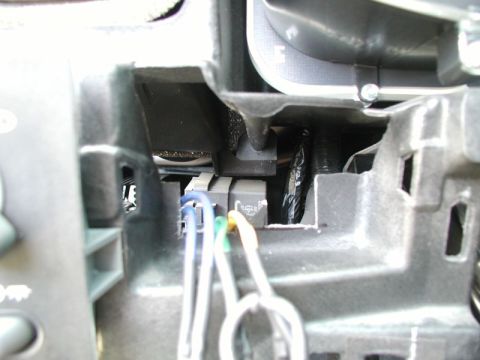 2002 Pontiac Grand Prix - I left the part of the alignment hole for some added support.