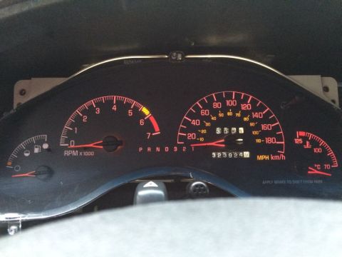 2002 Pontiac Grand Prix - Upon install, I noticed the fuel gauge wasn't lit up.
