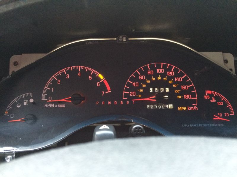 Upon install, I noticed the fuel gauge wasn't lit up.