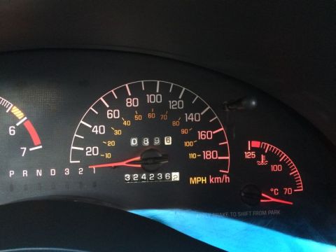 2002 Pontiac Grand Prix - Also had this dash bulb go out.