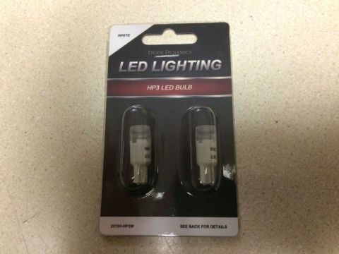 2002 Pontiac Grand Prix - A package of Diode Dynamics HP3 LED bulbs is shown. The packaging is black with white and red accents, and it displays the product name and…