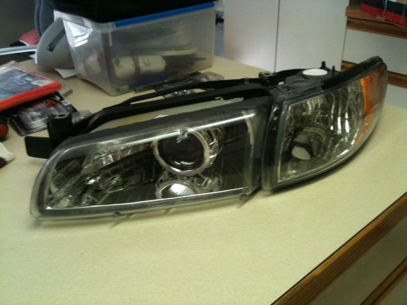 New projector headlights.