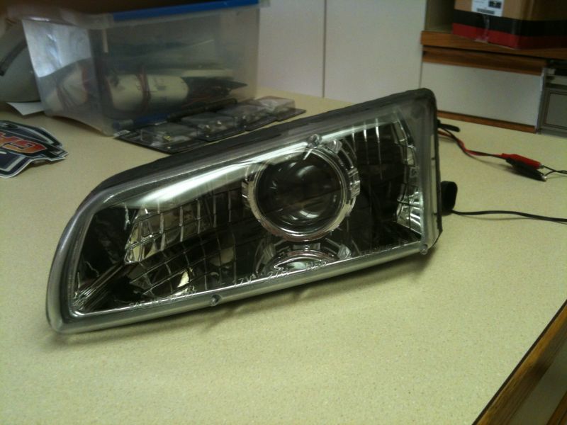 I had red LED's (Demon Eyes) installed for fun.